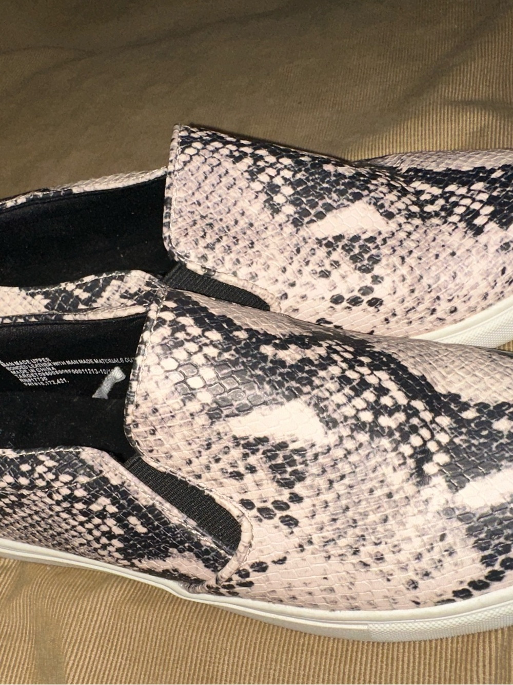A New Day Women's Faux Snake Skin Multi Trainers Size 9
